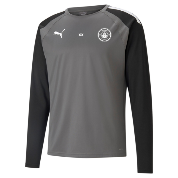 TeamLIGA training sweat gris