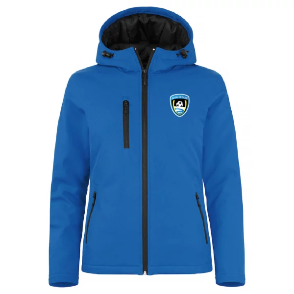 softshell bleu femme